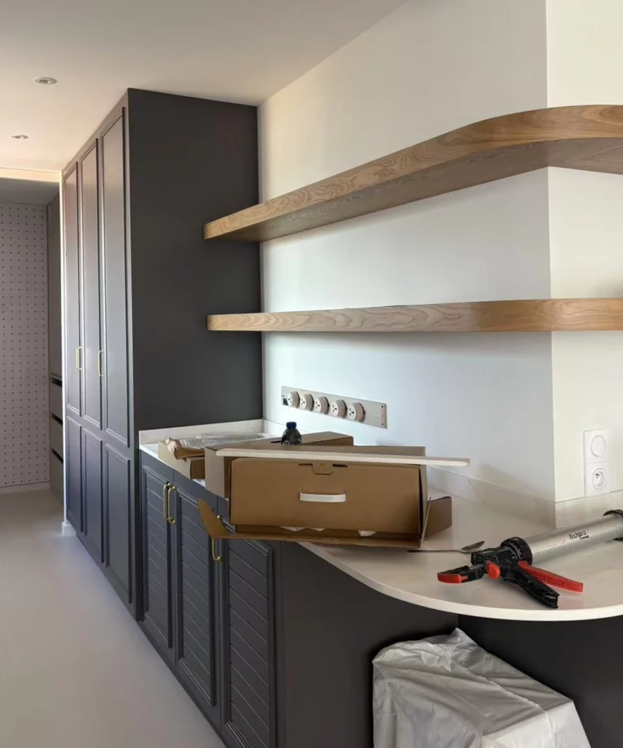 Projet cuisine à BORDEAUX 2026- MZ furniture sur au mesure