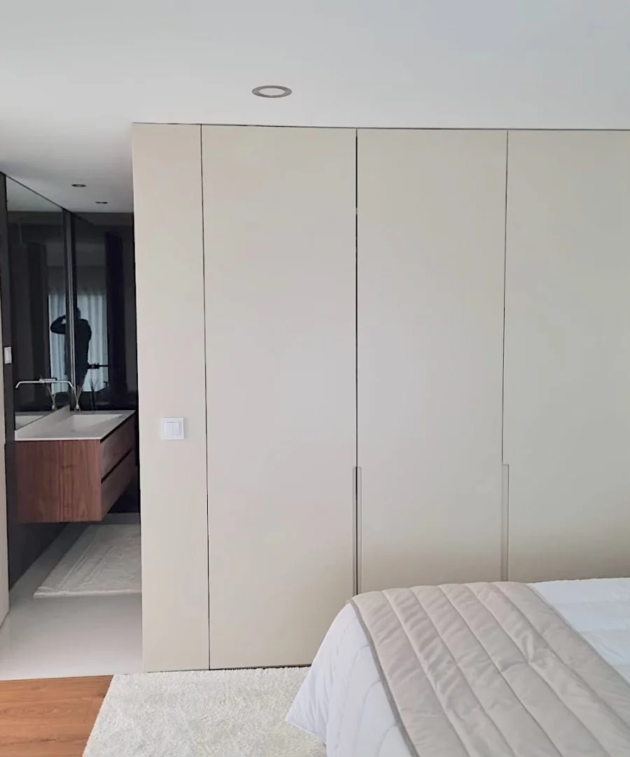 Projet à Paris de la chambre 2023 MZ furniture sur mesure