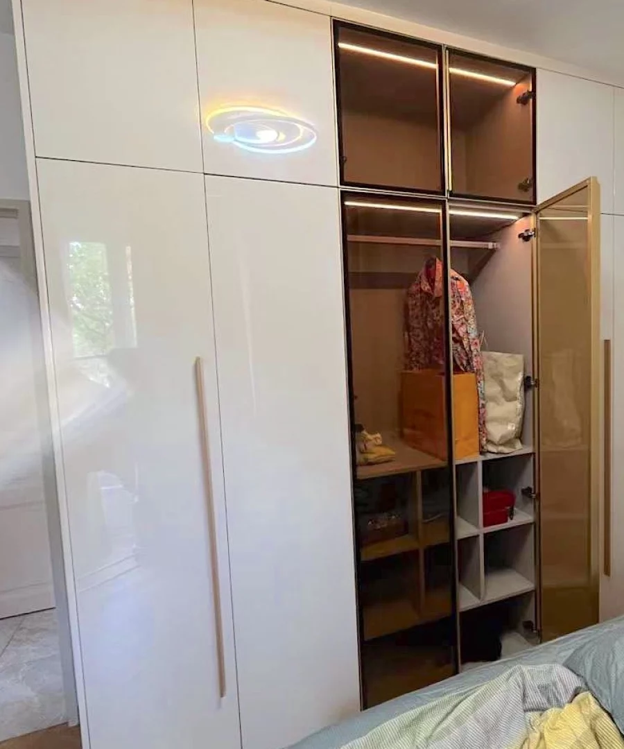 Projet à Bordeaux de la chambre 2023 MZ furniture sur mesure