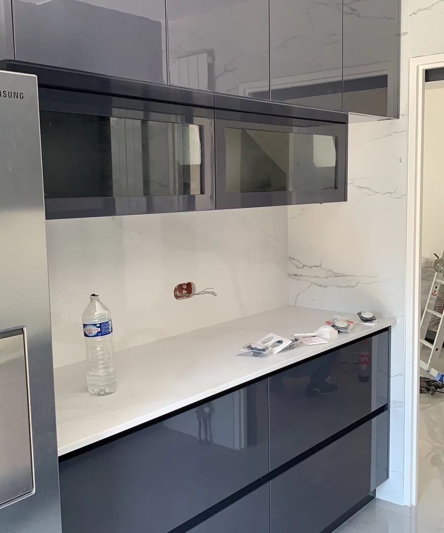 Projet à Paris du cuisine 2023 mz furniture sur mesure