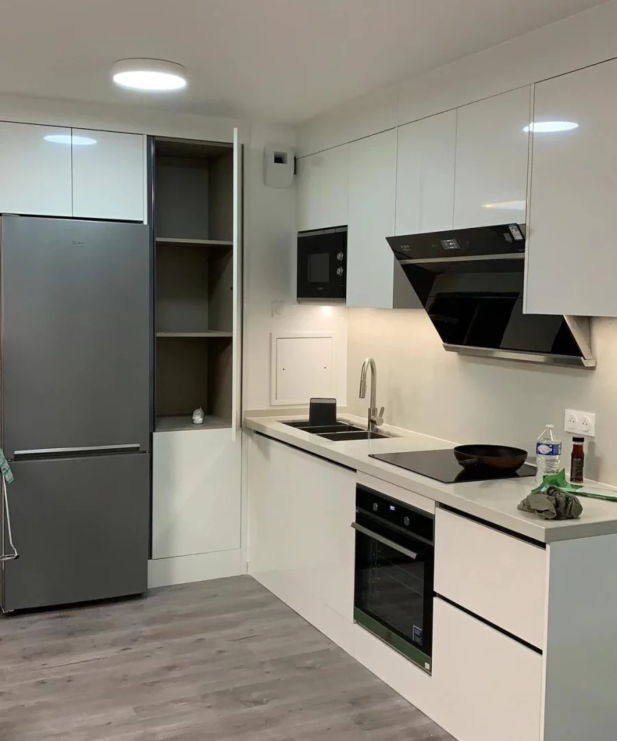 Projet à Bordeaux du cuisine 2023 mz furniture sur mesure