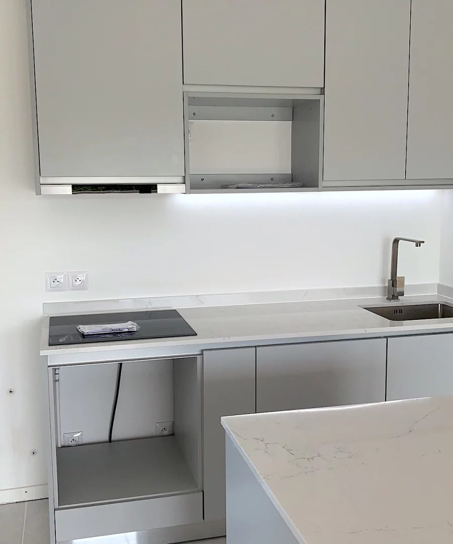 Projet à Bordeaux du cuisine 2023 mz furniture sur mesure